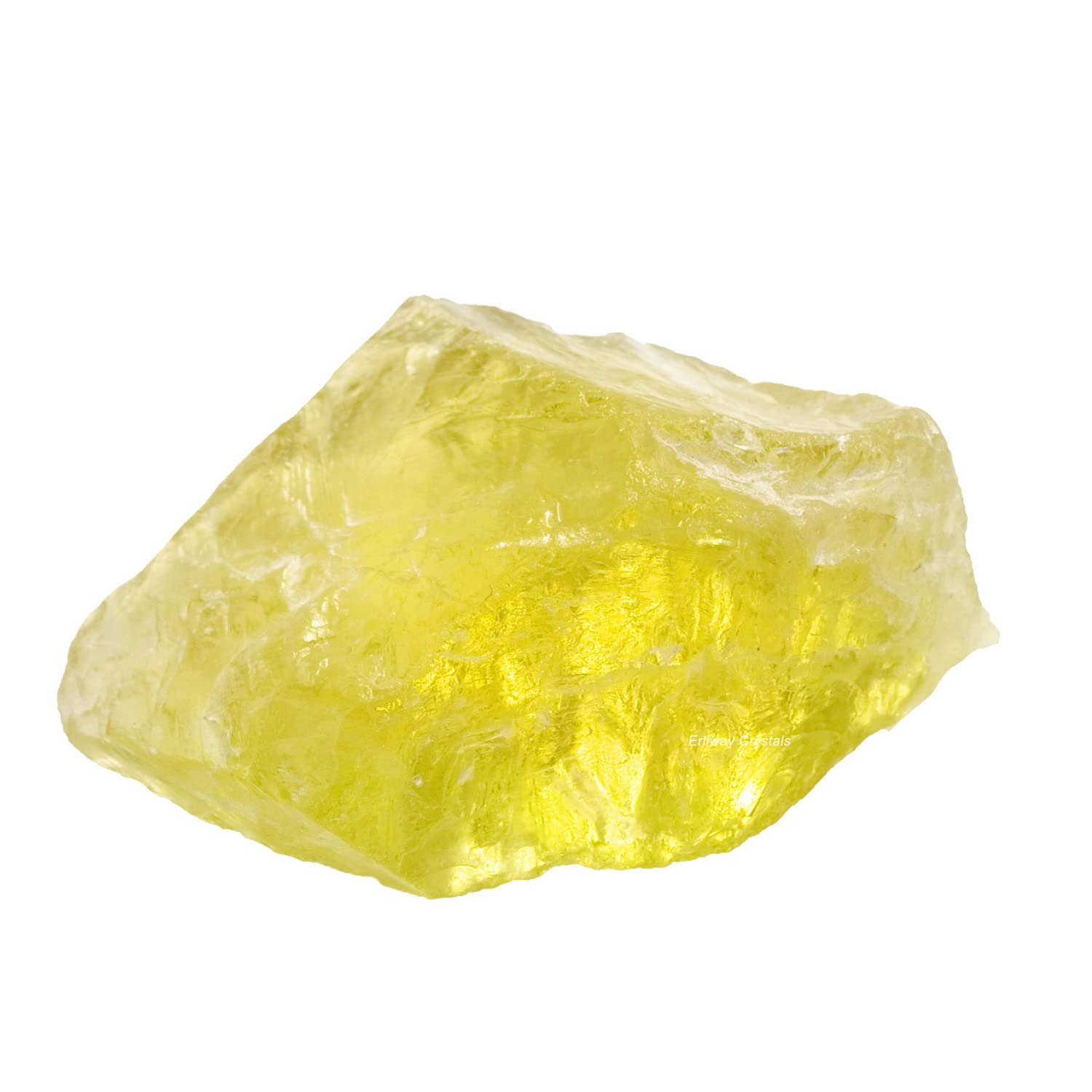 Erliway Citrine Raw Crystal Stone Large 1.25-2.0" Healing Crystals | Natural Rou