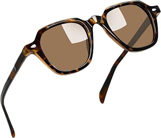 Joopin Retro Acetate Sunglasses Polarized UV400 Protection