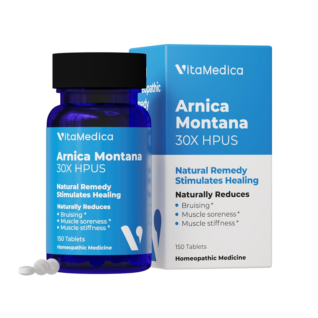 VitaMedica Arnica Montana 30X Rapid Dissolve Arnica Tablets, 150 Ct | Natural Pa