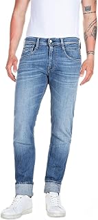 REPLAY M914y Anbass Super Stretch Dark Indigo - Men's Jeans