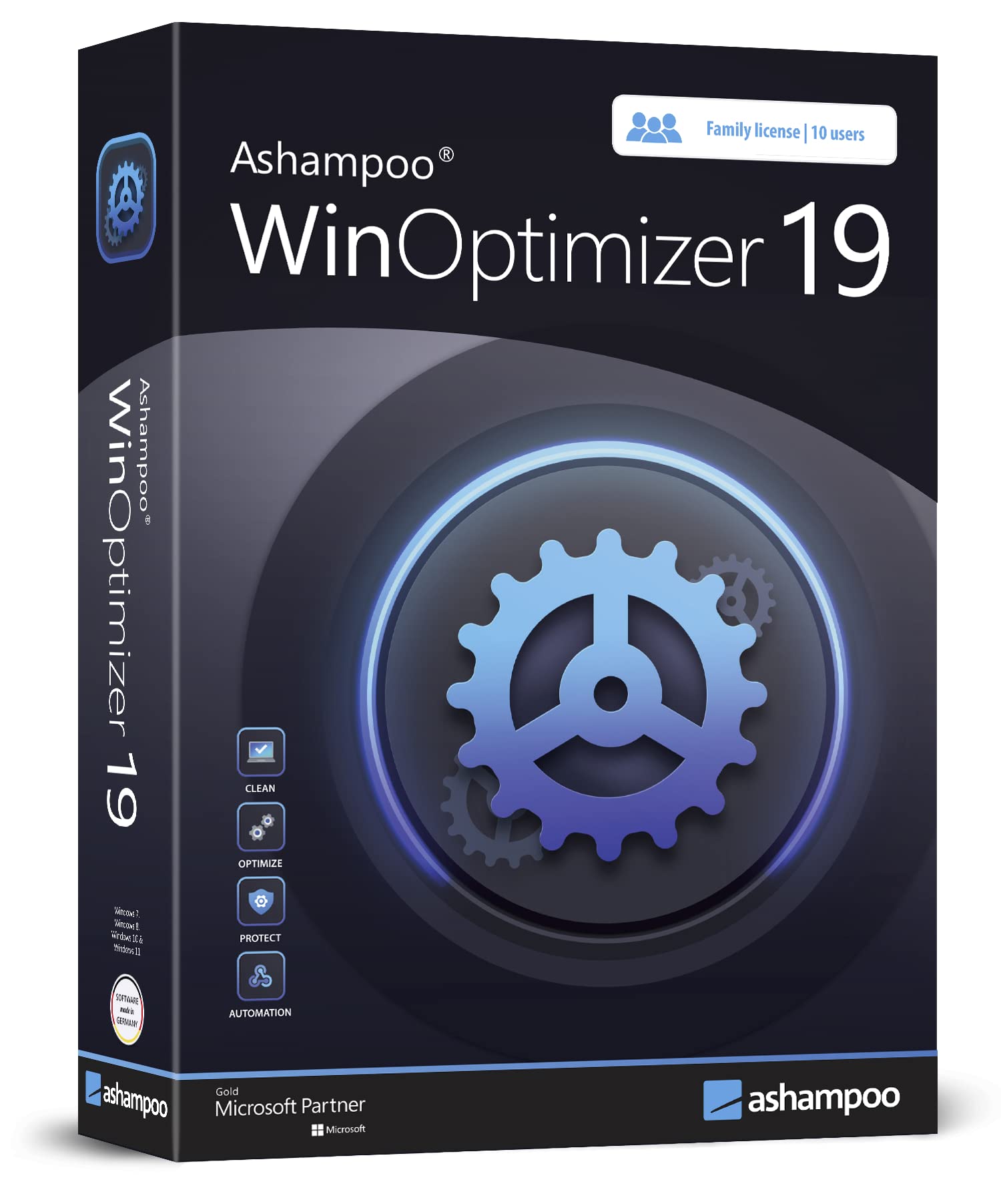 WinOptimizer 19 - 10 USER - Superior performance, stability and privacy - compat