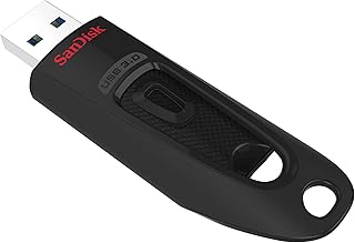SanDisk Ultra Pendrive 128 GB USB 3.0 Flash Drive (Speed up to 130 MB/s, SecureAccess Software, Password Protection) Black
