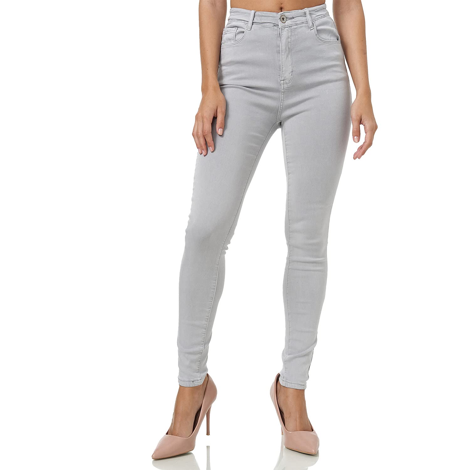 Gloop Women's Stretch Jeans Trousers Skinny Fit Jegging Skinny Jeans Stretch Tro