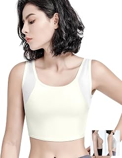 [MayCherry] Japanese-style Bra for Women, Large Chest Compression Brassiere, Makes Breasts Look Smaller, Naturally Flattens E Cup Bust, Improved Compression for Beautiful Silhouette, Chest Binder