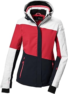 Killtec Ksw 67 Wmn Ski Jckt Ski Jacket/Functional Jacket with Zip Hood and Snow Protection Women