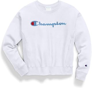 Champion Round Neck Reverse Knit Sweatshirt for Women