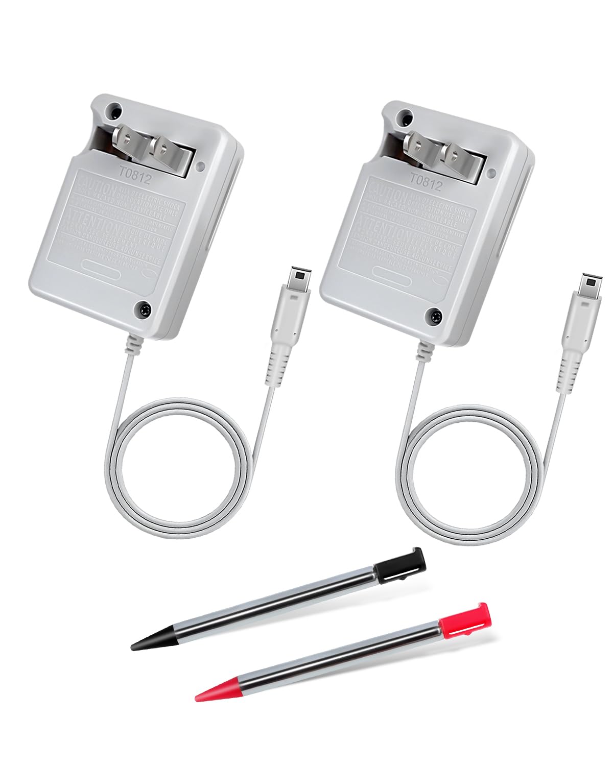 3DS Charger, Compatible with Nintendo 3DS/ DSi/DSi XL/ 2DS/ 2DS XL/New 3DS 100-2
