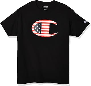Champion T-Shirt with Printed Logo for Men