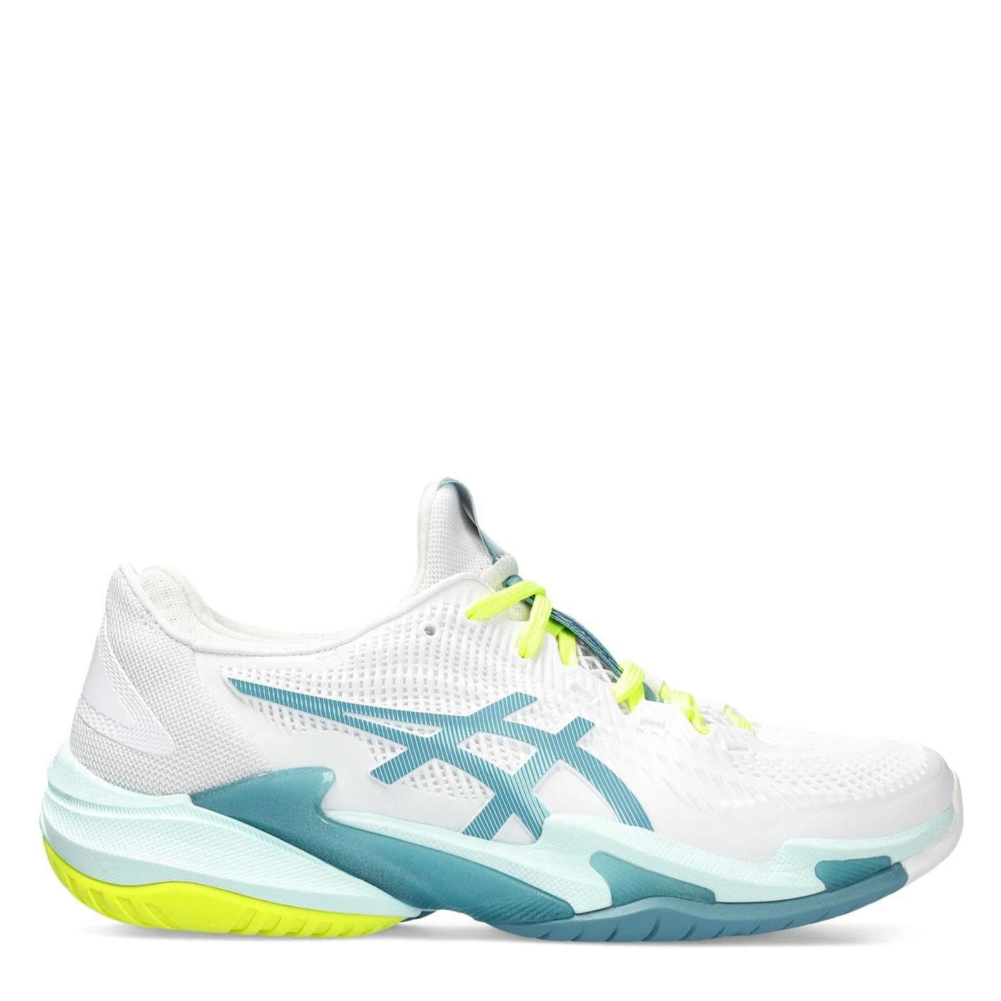 Asics Gel-Dedicate 8 Men's Tennis Shoes, White/Shock Orange, 44.5 EU