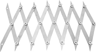 7 Point Center Finder Tool, Pipe Equidistant Measuring Tool | for Welding Woodworking and Layout Projects with Expandable Scissor Design Accurate Marking and Measurement