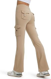 Libin Women's Waterproof High Waist Thermal Leggings