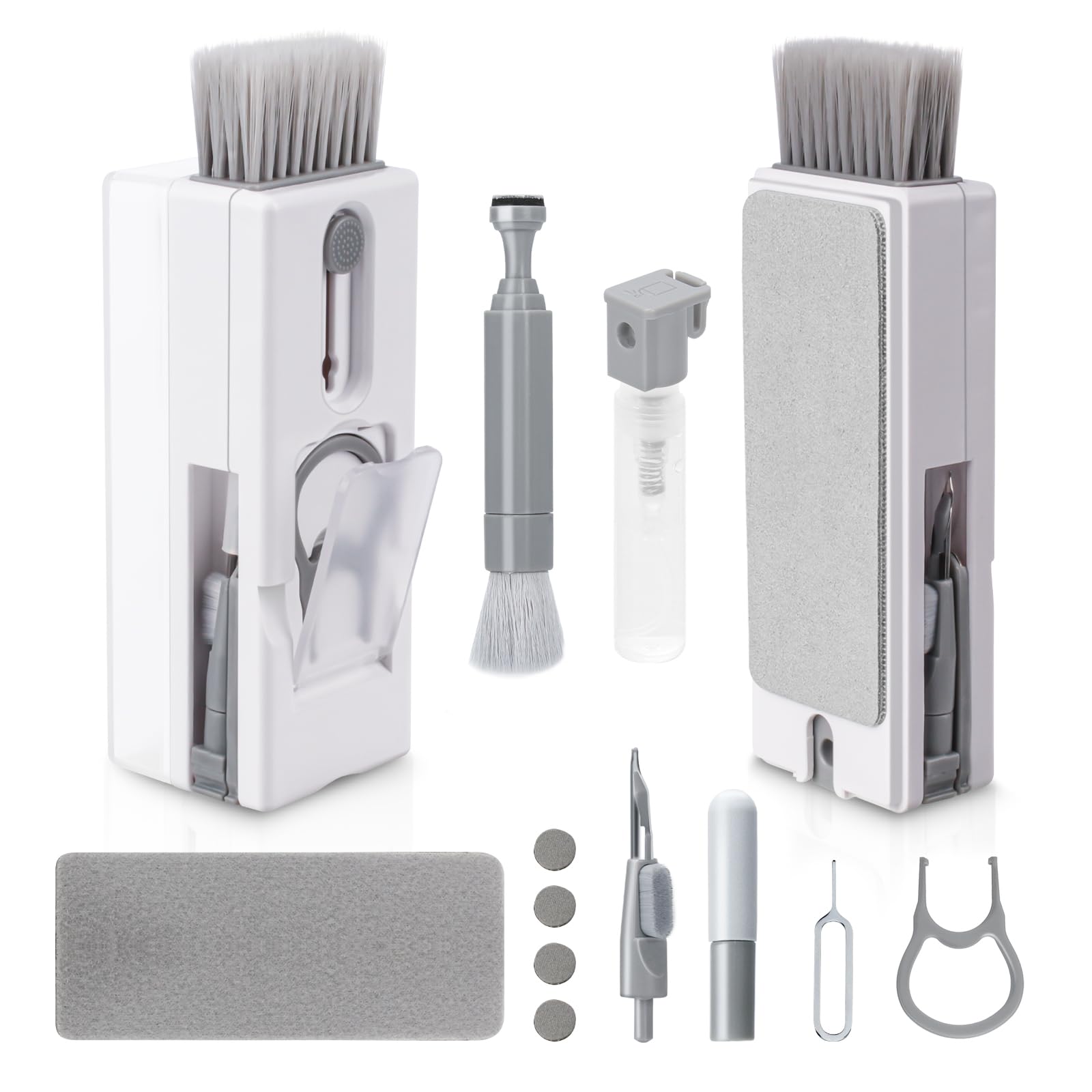 Alyvisun Keyboard Cleaning Kit, 11 in 1 Multifunctional PC Keyboard Cleaner, Key