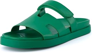 CUSHIONAIRE Women's Lotto Insole Sandal with +Comfort, Widths Available