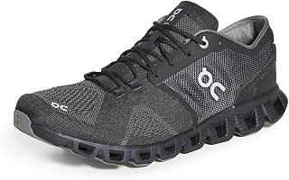 ON Cloud X, Men's Sneakers, Black Asphalt