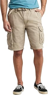UNIONBAY Men's Survivor Belted Cargo Short-Reg and Big & Tall Sizes