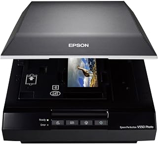 Epson Perfection V550 Color Photo, Image, Film, Negative & Document Scanner with 6400 DPI Optical Resolution