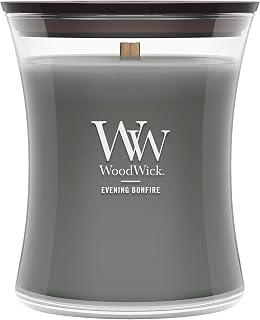 Woodwick Candle, Medium, Evening Bonfire