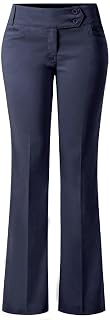 Design by Olivia Women's Dress Pants Bootcut Work Slacks Stretch Office