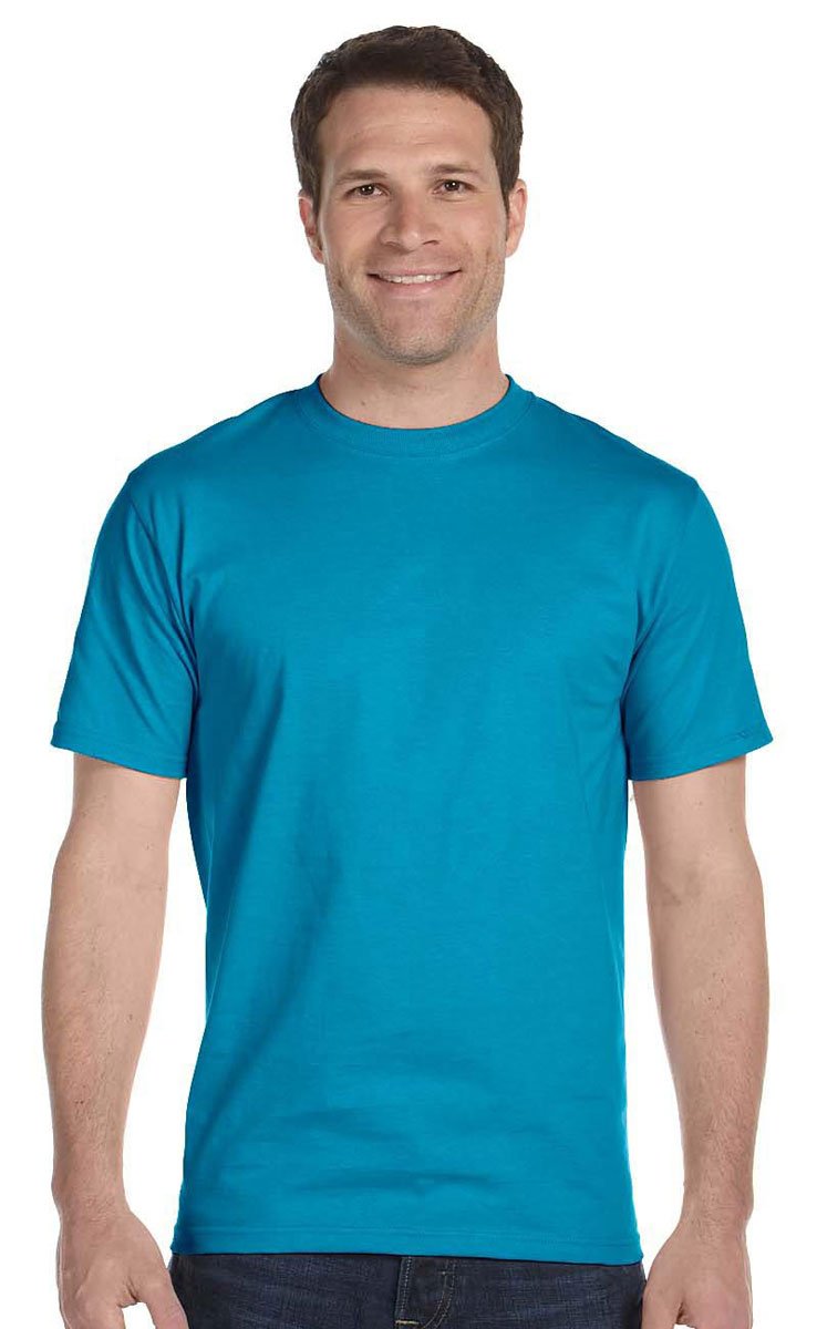 Hanes Tag-free Flat Round Neck Sleeve T-Shirt