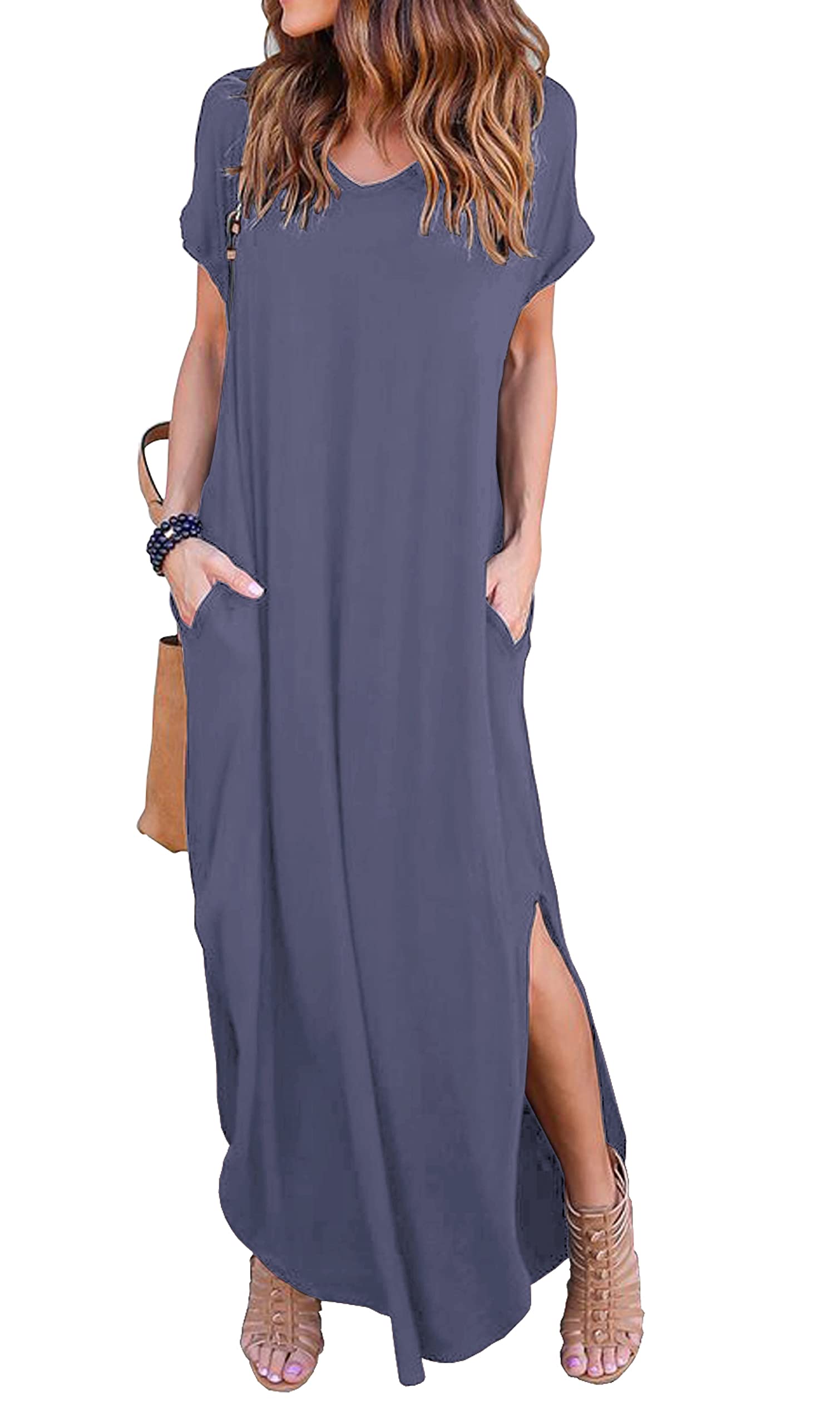 GRECERELLE Women's Soft Summer Dress