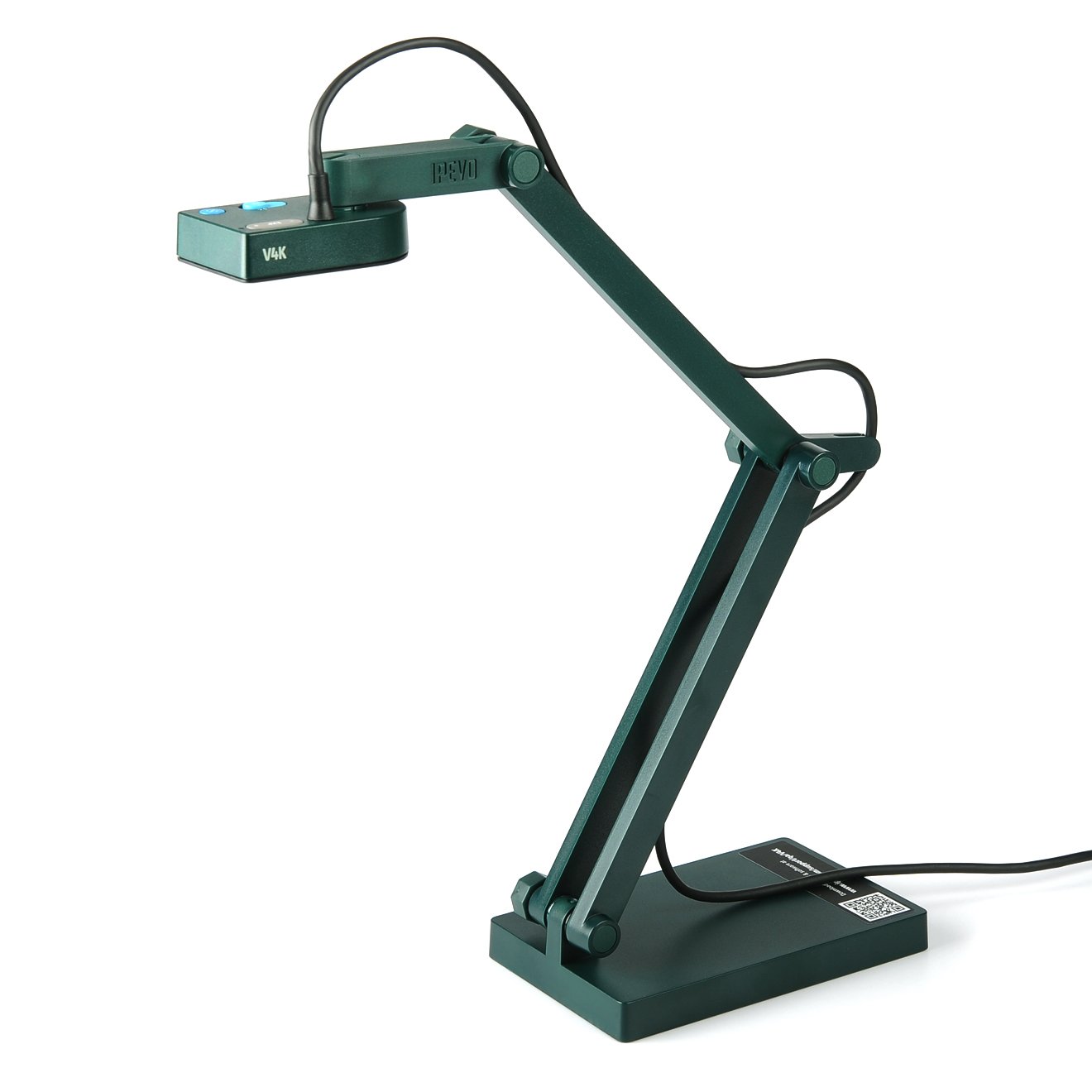 IPEVO V4K Ultra High Definition 8MP USB Document Camera — Mac OS, Windows, Chrom