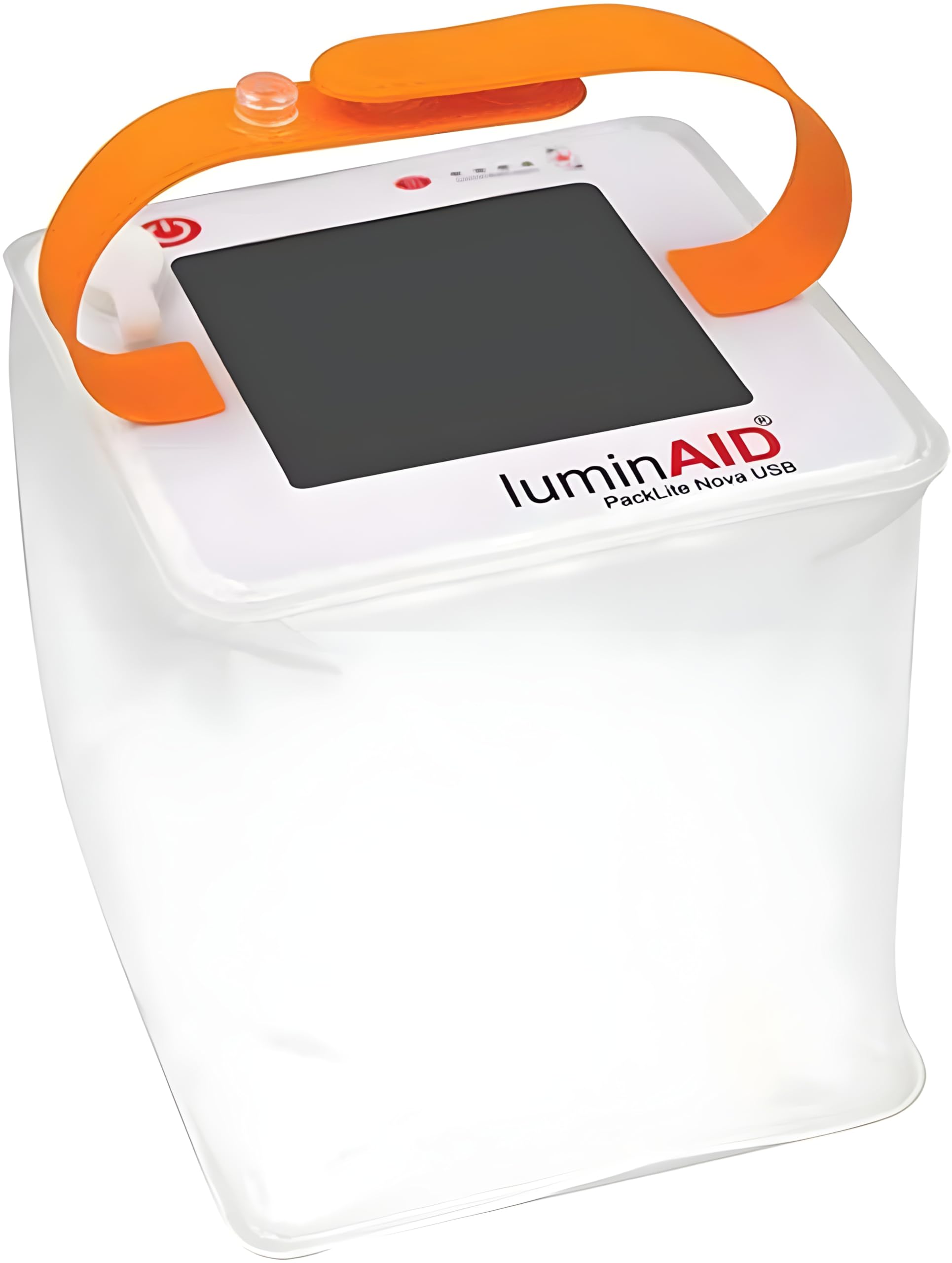 LuminAID Nova Inflatable Solar LED Lantern for Camping, Hiking & Travel | 75 Lum