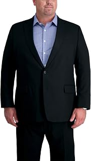 Haggar Men's Big & Tall Mens Jmh Classic Fit Suit Seperates - Pants and Jackets Suit - Dress Set