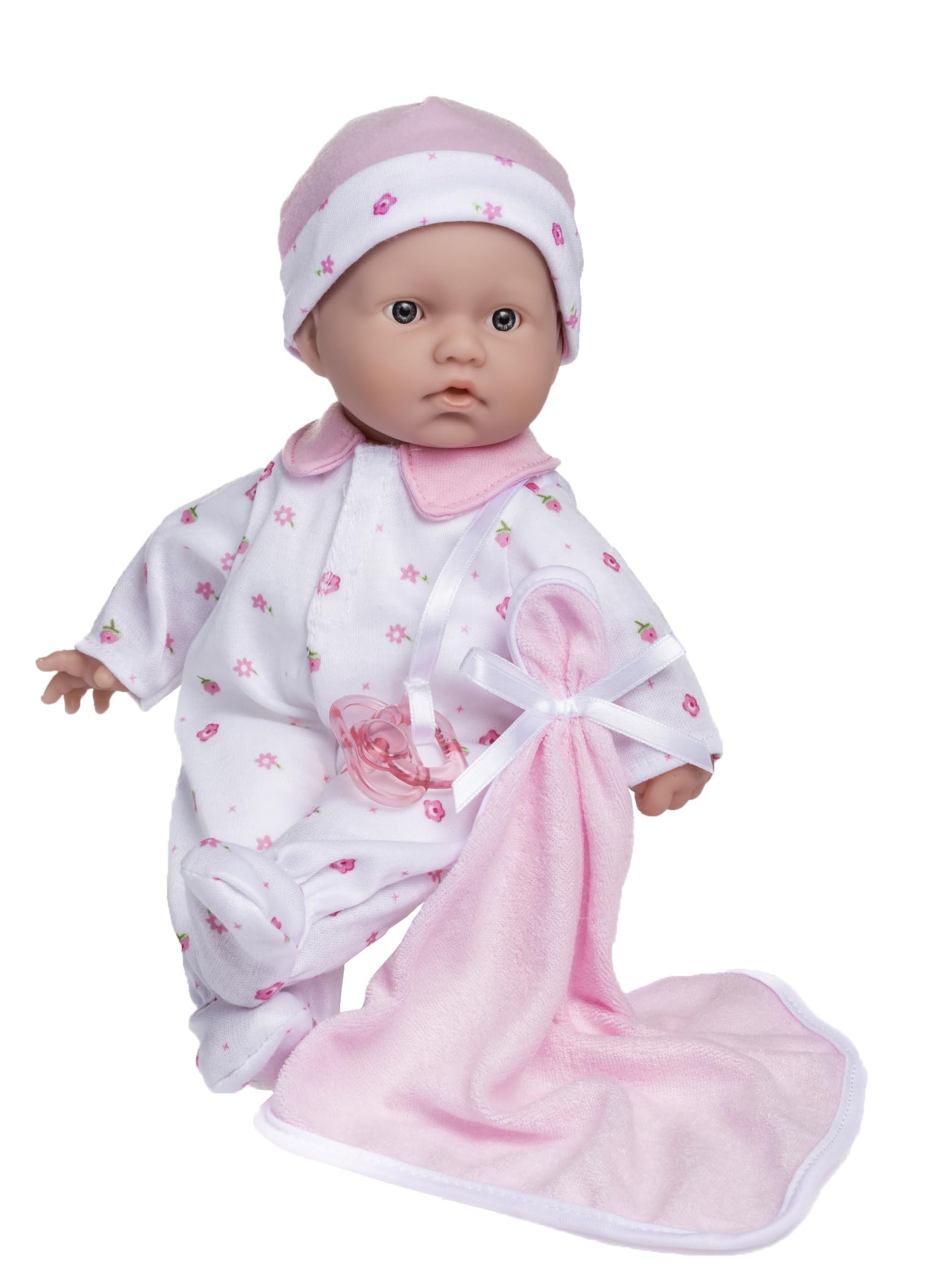JC Toys La Baby Caucasian Baby Doll Set – 11 Inch Soft Baby Doll | Washable |Rem