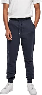 Urban Classics Men's Sports Trousers, Tracksuit Trousers, Elastic Waistband, Sweatpants in Heavy Cotton, Various Colours Available, Sizes S - 5XL