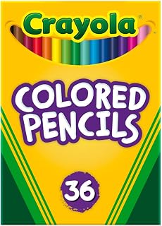 Crayola Colored Pencils (36ct), Teacher School Supplies for Kids & Adults, Preschool Classroom Must Haves, Coloring Gift, Ages 3+