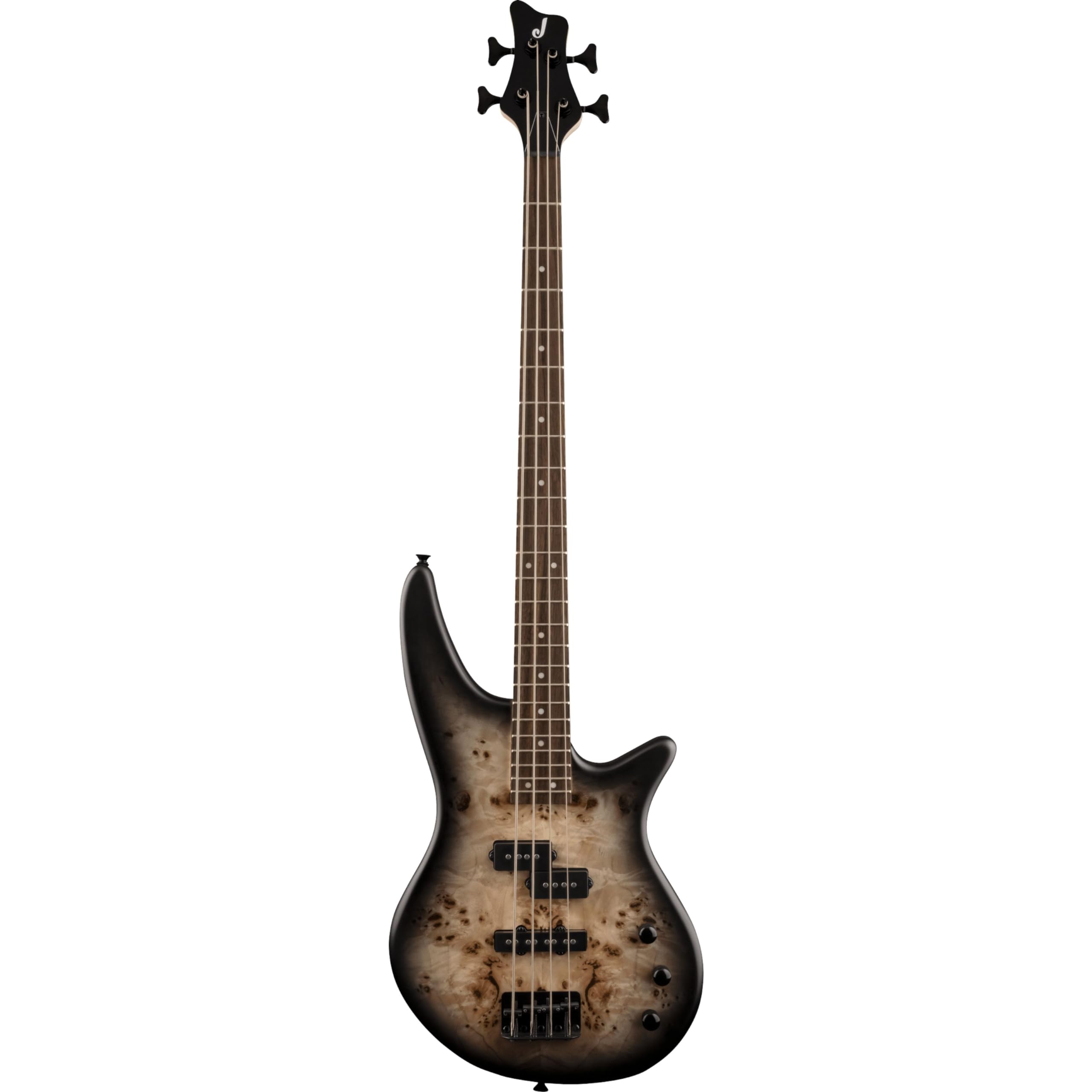 Jackson JS Series Spectra Bass JS2P, Black Burst, Laurel Fingerboard