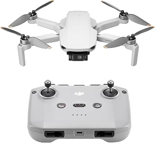 DJI Mini 4K, Drone With 4K UHD Camera, Under 249 g | 3-Axis Gimbal, 10km Video Transmission, Auto Return, Wind Resistance, 31-Min Flight Time, Intelligent Flight