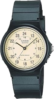 Casio MQ24 Series - Reloj analógico de Cuarzo para Hombre, Resistente al Agua, Caja de Resina, 3 manecillas
