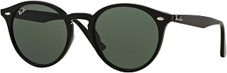 Ray-Ban 2180F Gafas de Sol, Negro, 49 Unisex-Adulto
