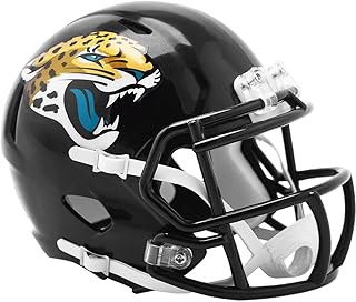 Jacksonville Jaguars Current Riddell Speed Mini Football Helmet - New in Riddell Box