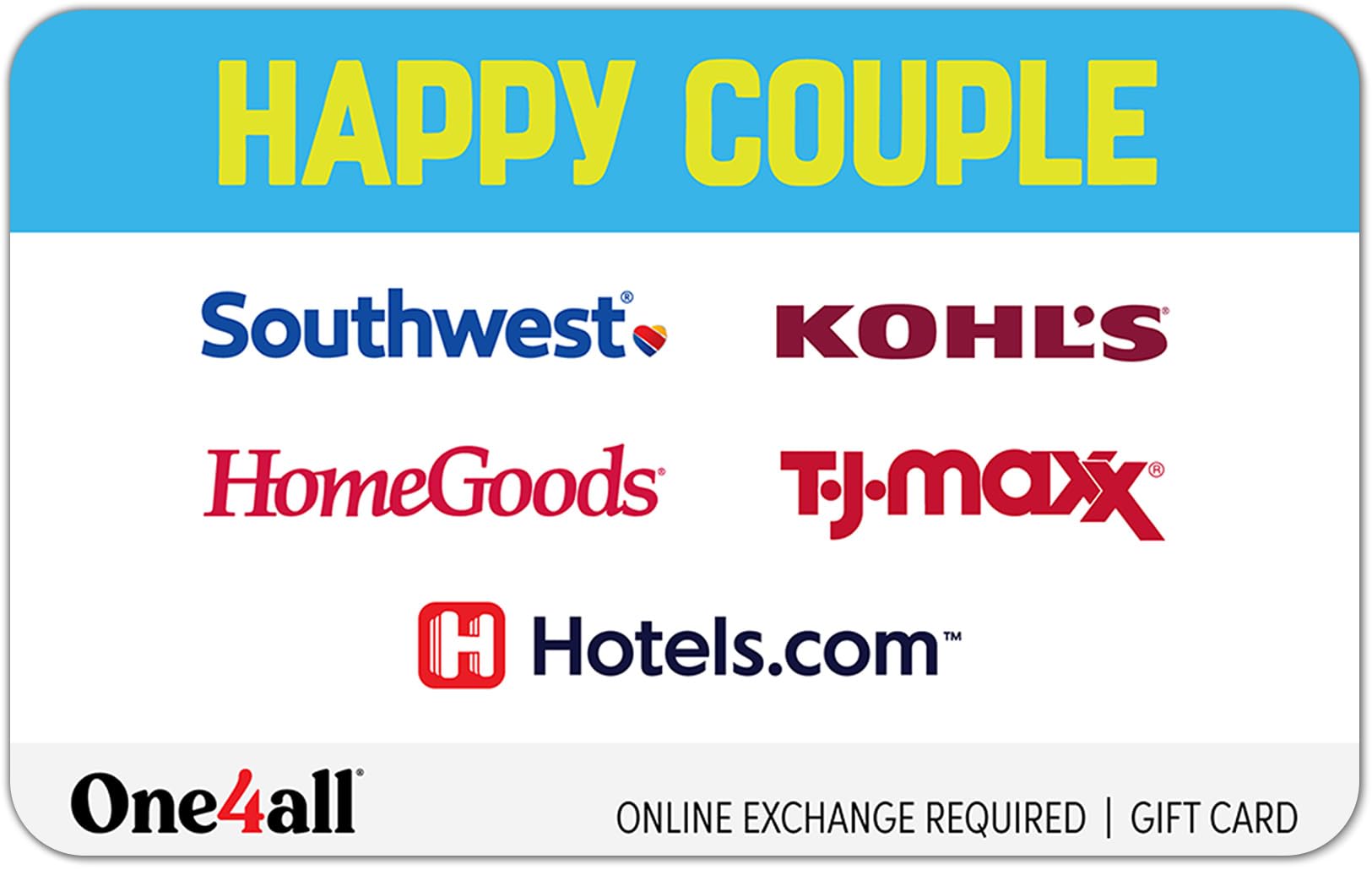 One4all eGift Card | Happy Couple