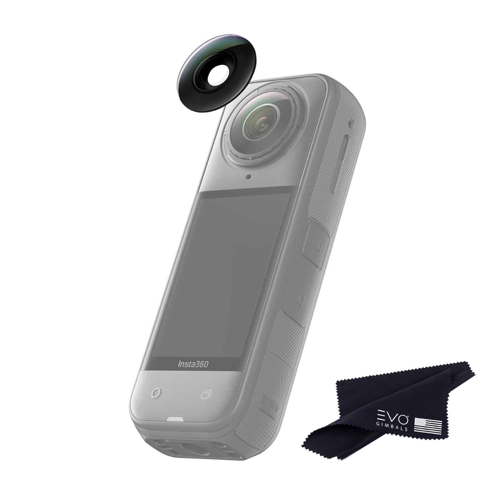Insta360 X5 Replacement Lens Complete Kit | with 2× Official Replaceable Lenses 