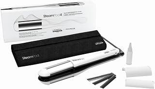 STEAMPOD 4 - Lisseur Boucleur Vapeur - Idée Cadeau - 95% De Dommages En Moins - Coiffage Rapide - 3 Températures - Technologie Vapeur Brevetée - Tous Types De Cheveux - L'Oréal Professionnel