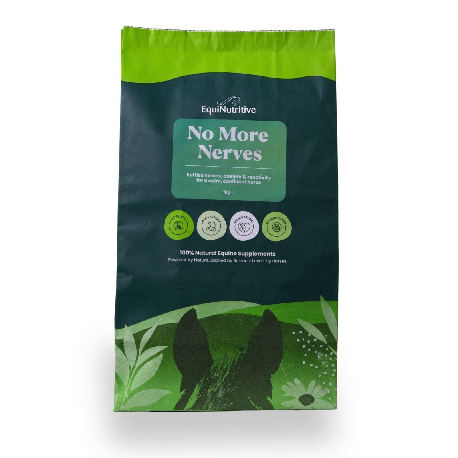 Equinutritive - No More Nerves - Calming Supplement For Horses - 100% Natural In