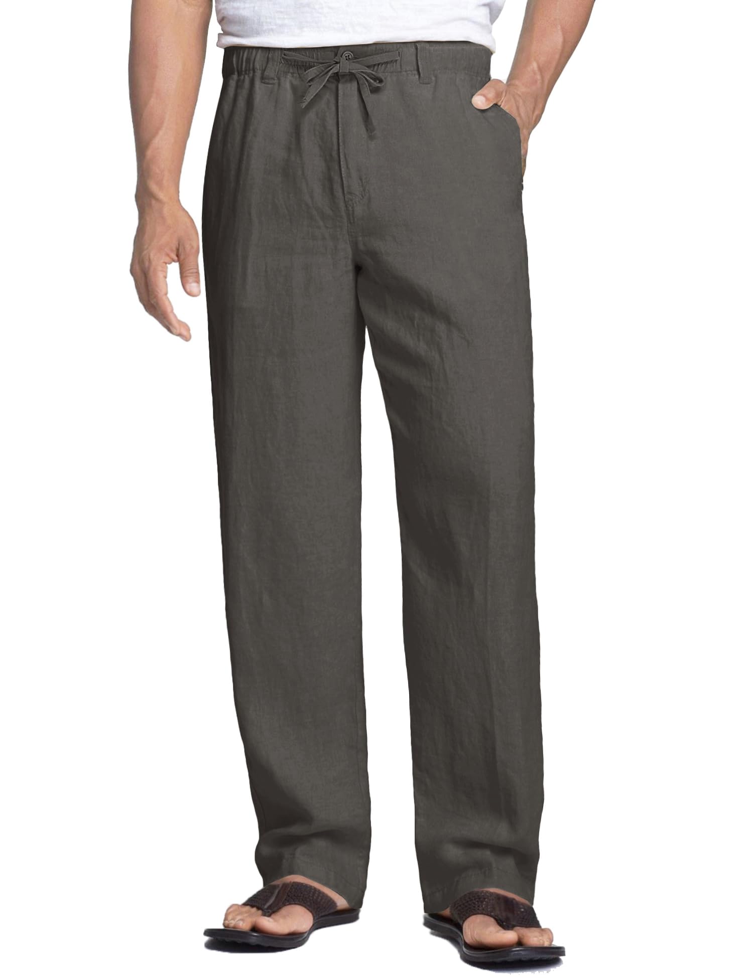 Coofandy Pantalones Rectos Casuales para Hombre