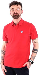 NORTH SAILS Men's Polo Shirt Short Sleeve with Collar and Buttons Item 692383 Polo S/S W Logo