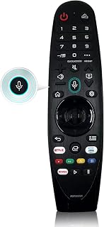 QRL AN-MR20GA Replacement Magic Remote Control for LG Smart TV Remote LG-TV-Remote with Voice and Pointer Function Universal LG Remote for LG UHD OLED QNED NanoCell 4K 8K Models Google/Alexa, Black