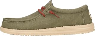HEYDUDE Wally Waxed Canvas, Shoes for Men