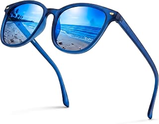 Myiaur Polarised Sunglasses Women Trendy Mirrored for UVA UVB Protection