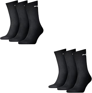 PUMA Unisex Crew Socks Basic Sports Socks 12 Pack