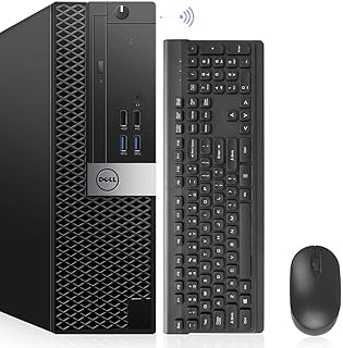 Dell Desktop Computer Windows 11 Pro OptiPlex 7040 i7 Refurbished Small Form Factor PC, i7-6700 3.40GHz,32GB Ram DDR4 New 1TB M.2 NVMe SSD,AX210 Built-in WiFi 6E, HDMI 3 Monitor Support (Renewed)