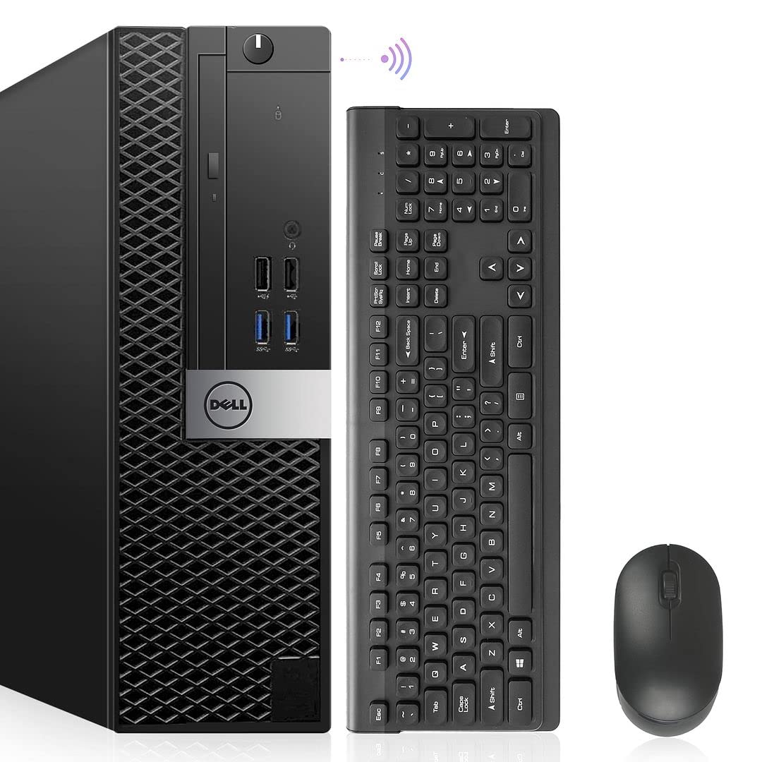 Dell Desktop Computer Windows 11 Pro OptiPlex 7040 i7 Refurbished Small Form Fac