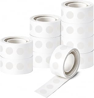 Hoewina 1000pcs Clear Glue Dots,Removable Double Sided Balloon Dots | Glue Point Dots,Glue Tape for Balloon,Removable Adhesive Stickers Dots for Craft Decoration Wedding