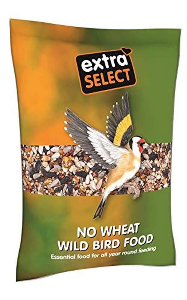 Extra Select No Wheat Wild Bird Food: Wheat Free Bird Seed for All Seasons, mixe