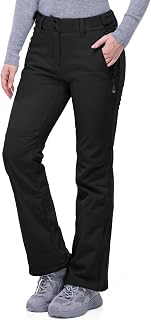 33,000ft outdoor pants women waterproof softshell pants warm lining work pants snowboarding pants windbreaker